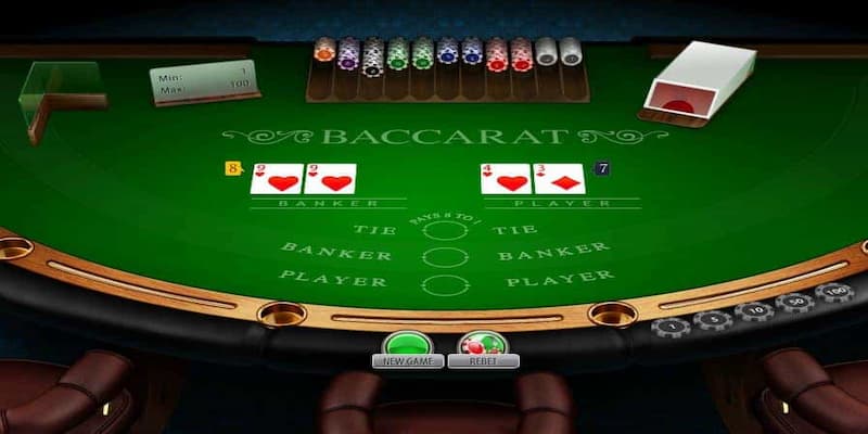 Các loại cửa cược trong cách chơi baccarat