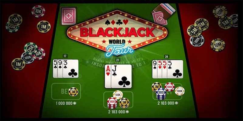 Quy trình chơi theo luật chơi blackjack