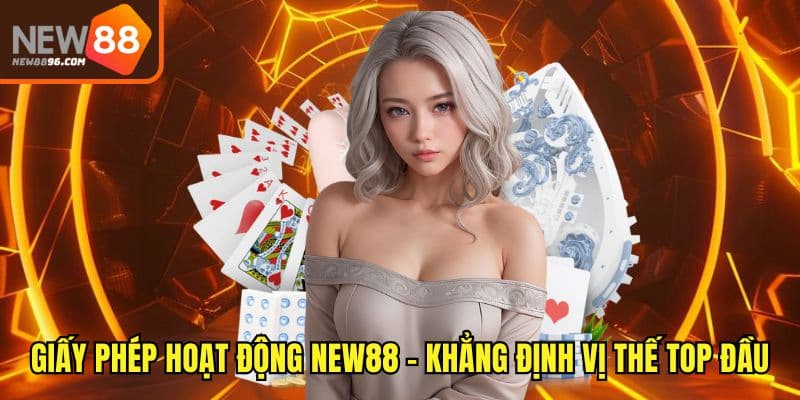 Tổng quan về giấy phép hoạt động New88